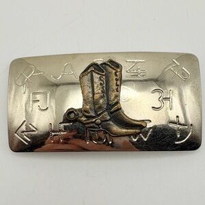 Chambers Belt Co Cowboy Brand Belt Buckle